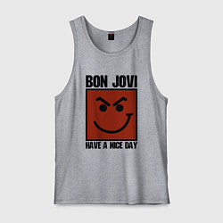 Мужская майка Bon Jovi: Have a nice day