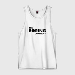 Мужская майка The boring company