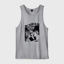 Майка мужская хлопок Сплин: Линия Жизни, цвет: меланж