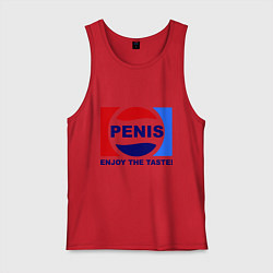 Мужская майка Penis. Enjoy the taste