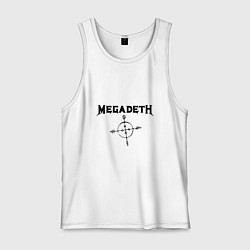 Мужская майка Megadeth Compass