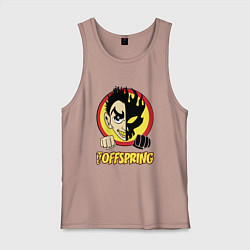 Майка мужская хлопок The Offspring Boy, цвет: пыльно-розовый