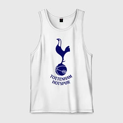 Майка мужская хлопок Tottenham FC, цвет: белый