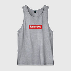 Майка мужская хлопок Suprememe, цвет: меланж