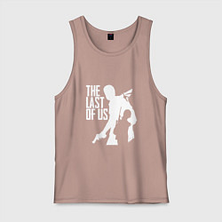Майка мужская хлопок THE LAST OF US, цвет: пыльно-розовый