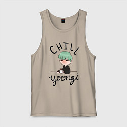 Мужская майка Chill Yoongi