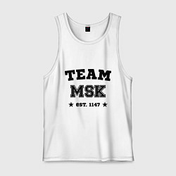 Мужская майка Team MSK est. 1147