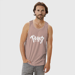 Майка мужская хлопок BERSERK, цвет: пыльно-розовый — фото 2