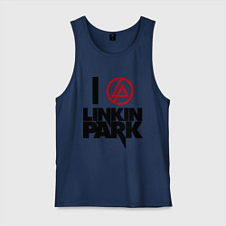 Мужская майка I love Linkin Park