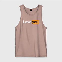 Мужская майка PornHub: Love You