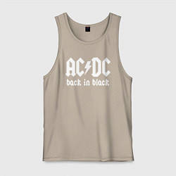 Мужская майка ACDC BACK IN BLACK