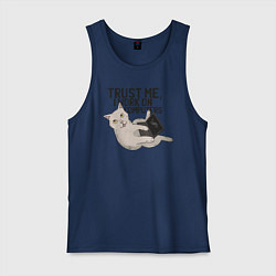 Мужская майка Я работаю за Компьютером