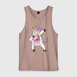 Мужская майка Dabbing Unicorn