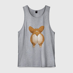 Мужская майка Корги