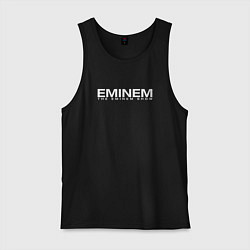 Майка мужская хлопок EMINEM, цвет: черный