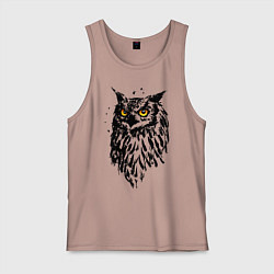 Мужская майка Сова