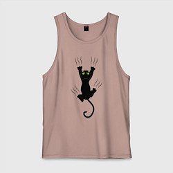 Мужская майка Кот царапыч