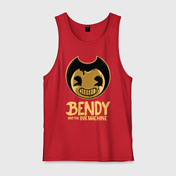 Майка мужская хлопок Bendy And The Ink Machine, цвет: красный