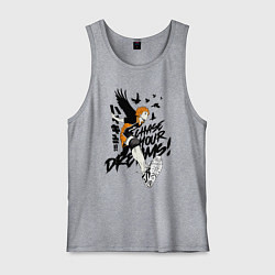 Майка мужская хлопок Хайку, цвет: меланж