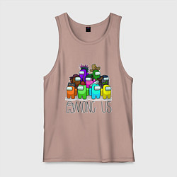 Мужская майка AMONG US - большая компания!