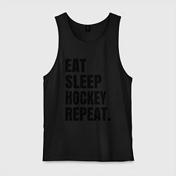 Мужская майка EAT SLEEP HOCKEY REPEAT