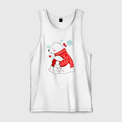 Мужская майка Медведица с медвежонеком