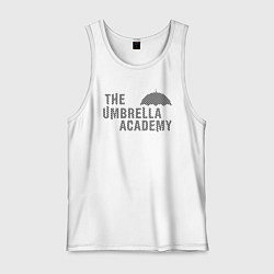 Майка мужская хлопок Umbrella academy, цвет: белый