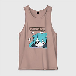 Мужская майка Грусть