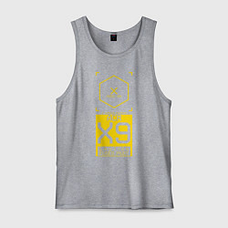 Майка мужская хлопок ACR X9 Cyberpunk 2077, цвет: меланж