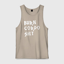 Мужская майка BURN CORPO SHIT