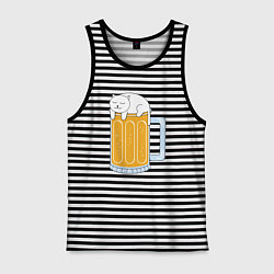 Мужская майка Beer Cat