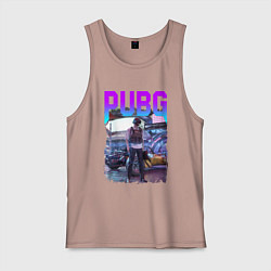 Мужская майка PUBG NEON ПУБГ НЕОН Z