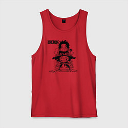 Мужская майка Эйс, Луффи и Сабо - Братство ASL