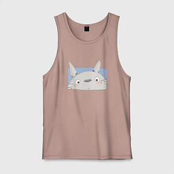 Мужская майка Удивленный Тоторо