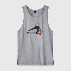 Майка мужская хлопок Cat Eris, цвет: меланж