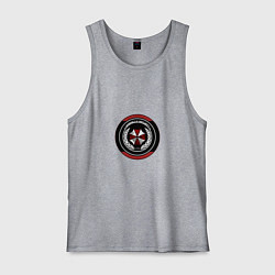 Майка мужская хлопок Umbrella Security, цвет: меланж