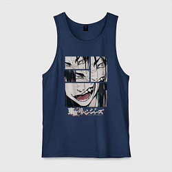 Майка мужская хлопок Кейсуке Токийские Мстители, цвет: тёмно-синий