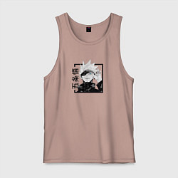 Мужская майка Сатору Годжо Магическая битва