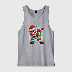 Мужская майка DAB SANTA CLAUS В ГЕРЛЯНДЕ