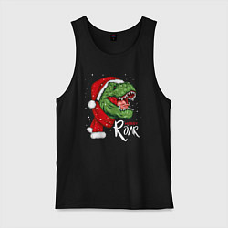 Мужская майка T-rex Merry Roar