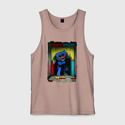 Майка мужская хлопок ХАГИ ВАГИ, Я ТЕБЯ ПОЙМАЮ, цвет: пыльно-розовый