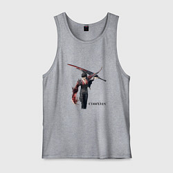 Майка мужская хлопок Луи Амамия Игра Code Vein, цвет: меланж