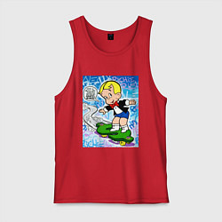 Майка мужская хлопок Richie Rich ALEC ART, цвет: красный