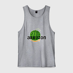 Майка мужская хлопок Арбузон, цвет: меланж