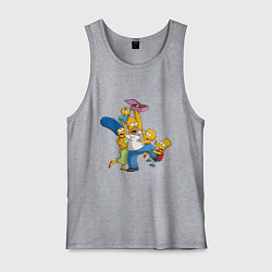 Мужская майка Simpsons donuts