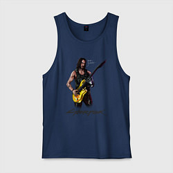 Мужская майка Cyberpunk 2077 Johnny гитарист