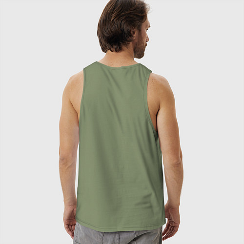 Мужская майка Нимб над Токийским Гулём / Авокадо – фото 4