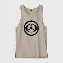 Майка мужская хлопок Эта-10, цвет: миндальный