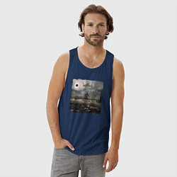 Майка мужская хлопок Lorna Shore i, цвет: тёмно-синий — фото 2