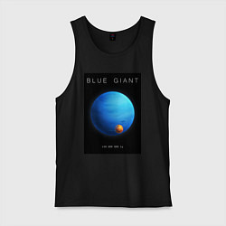 Мужская майка Blue Giant Голубой Гигант Space collections